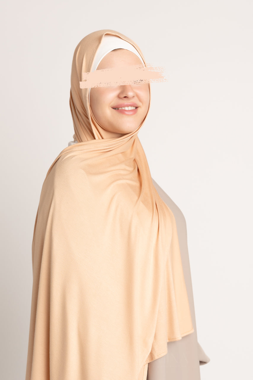 Hijab Jersey Premium - Chameau