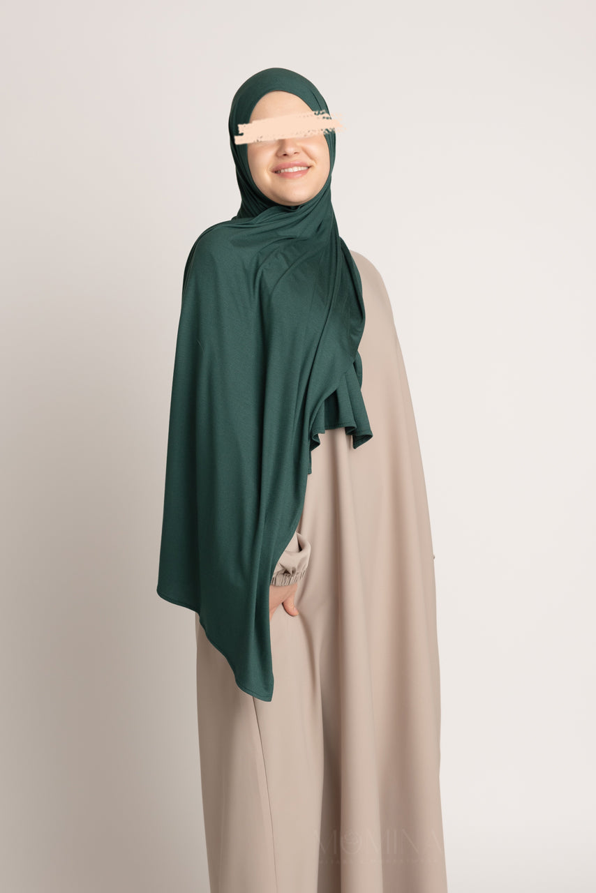 Hijab Jersey Premium - Evergreen