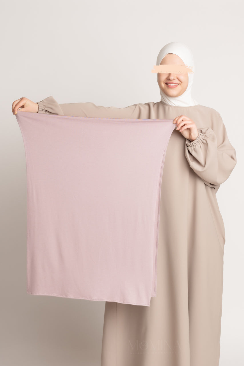 Matching Premium Jersey Hijab & Undercap Set - Lavender