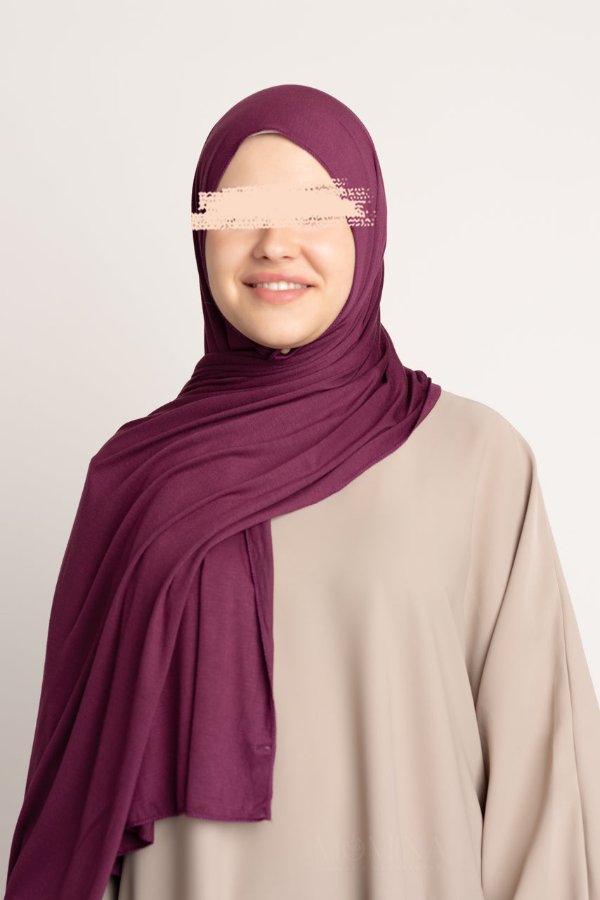 Hijab Jersey Premium - Acajou