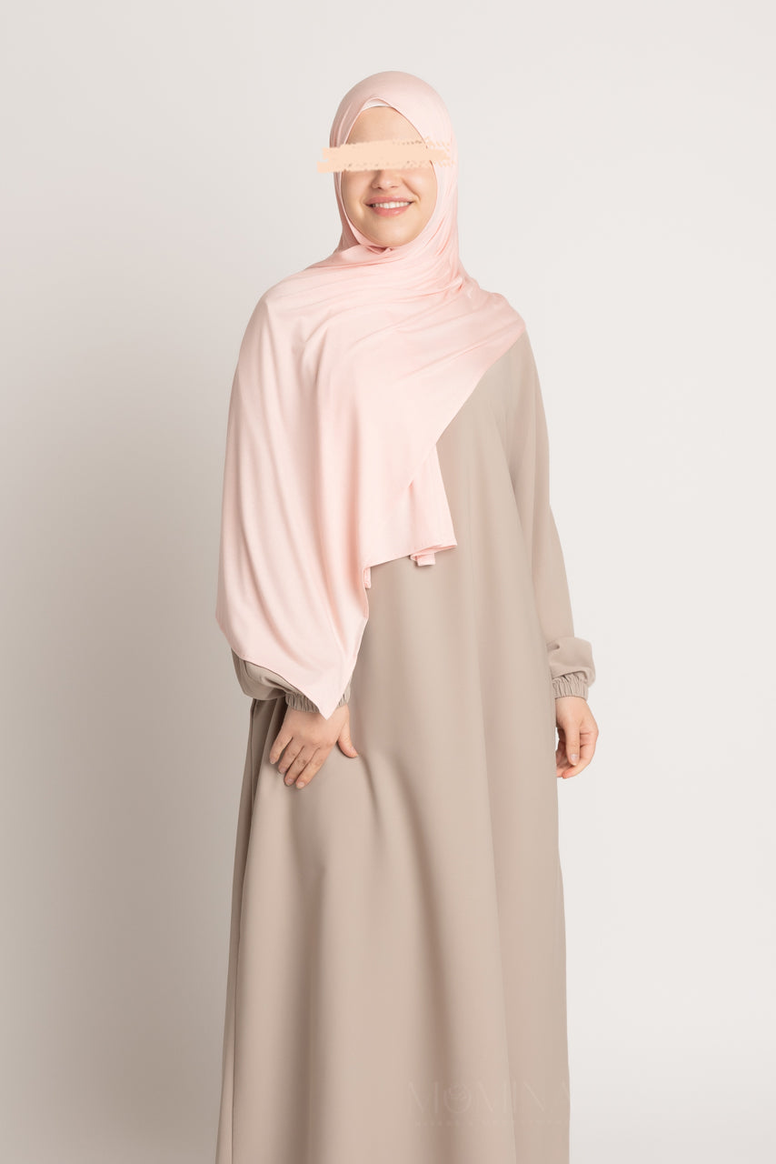 Hijab Jersey Premium - Quartz Rose