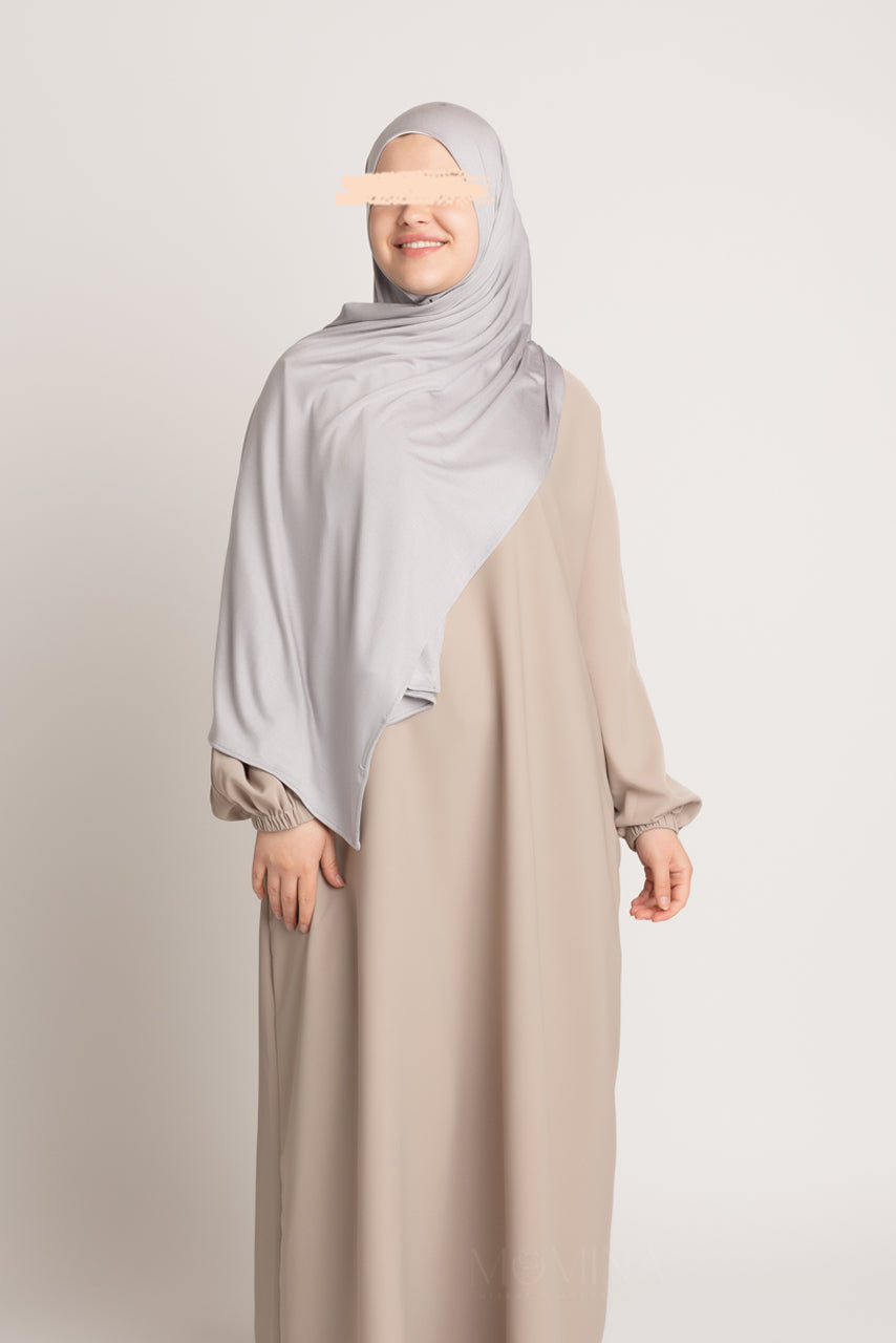 Hijab Jersey Premium - Fumée