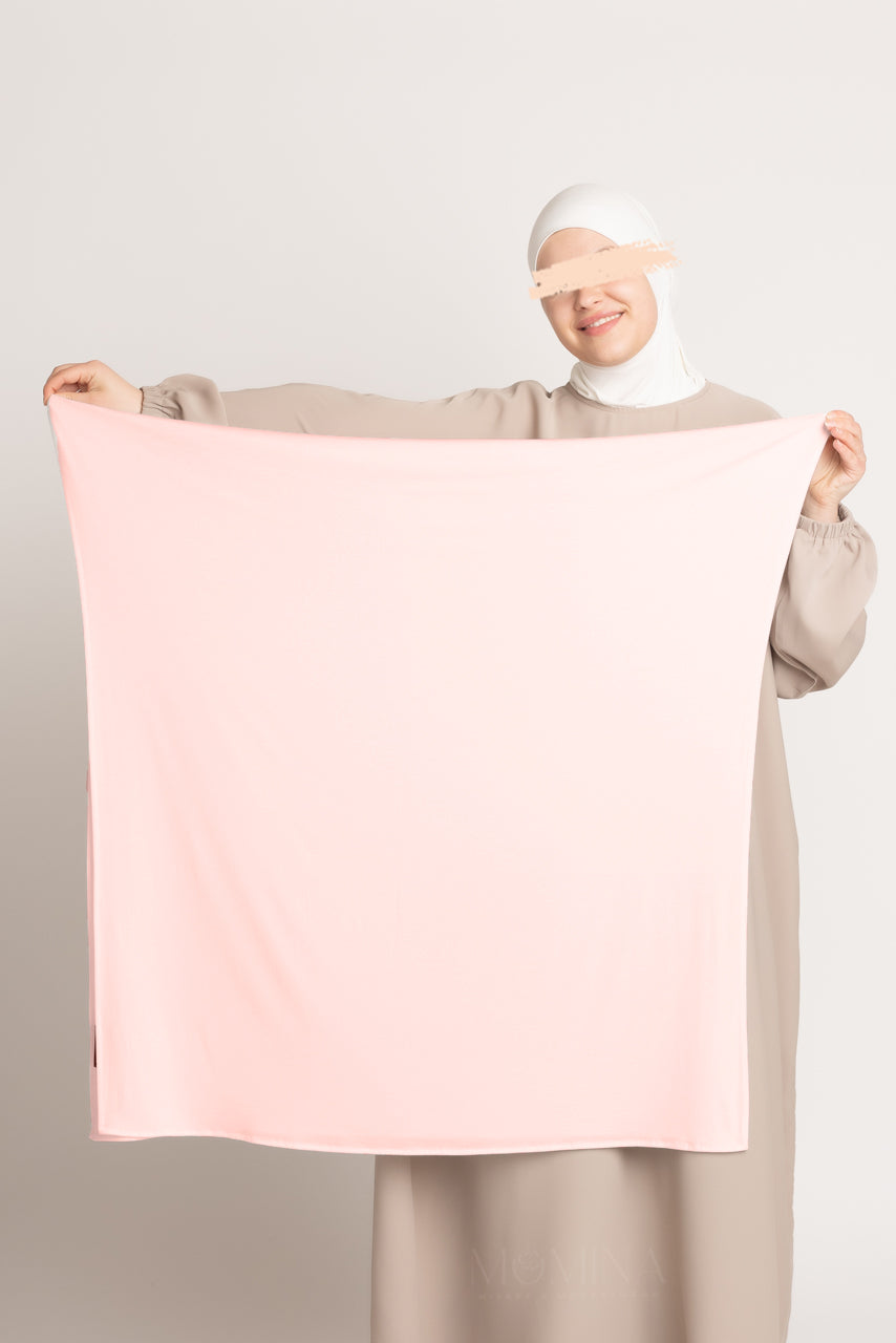 Premium Maxi Jersey Hijab - Rose Quartz