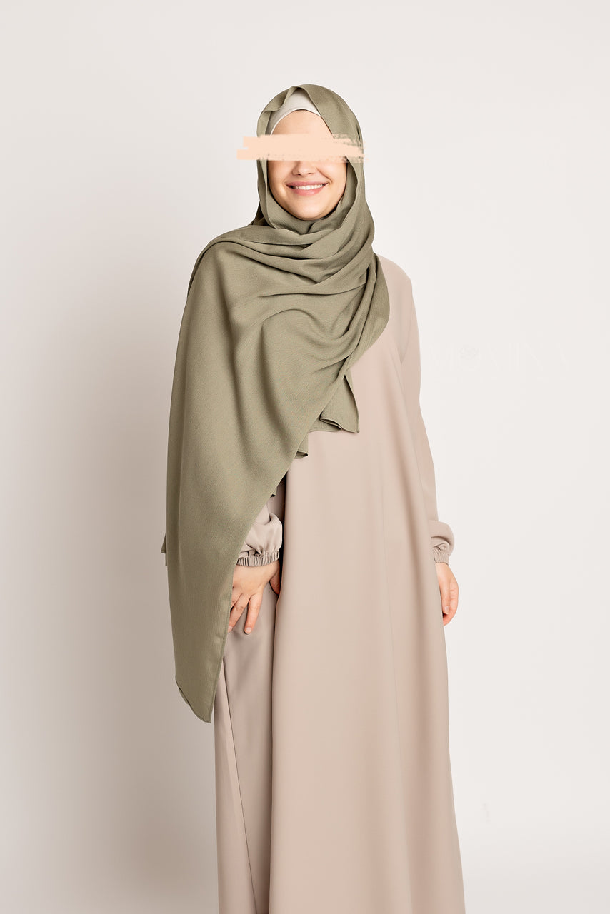 Premium Rayon Hijab - Dark Sage