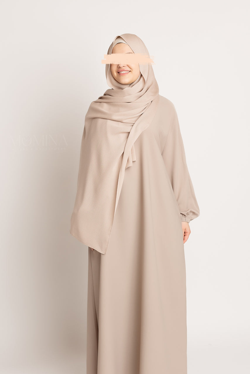 Hijab Rayonne Premium - Parchemin