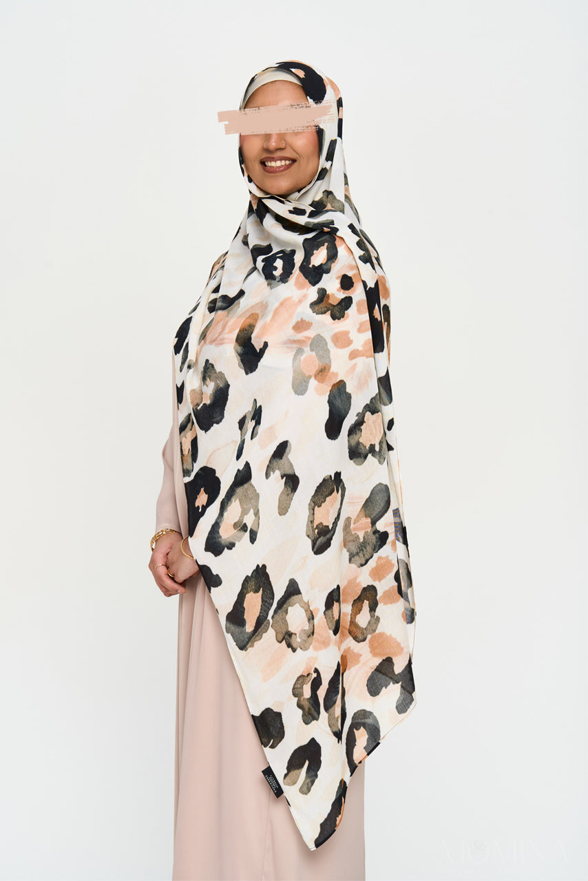 Printed Modal Hijab - Desert Muse