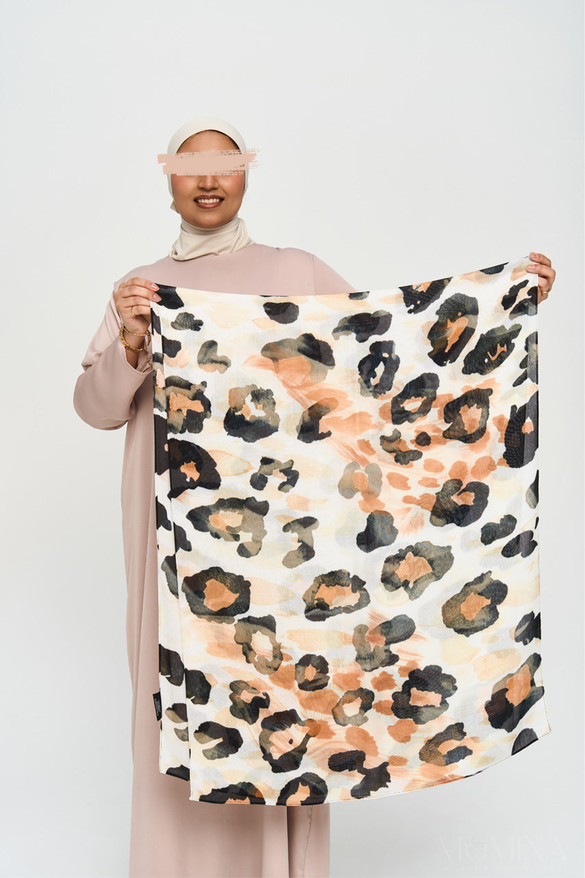 Printed Modal Hijab - Desert Muse