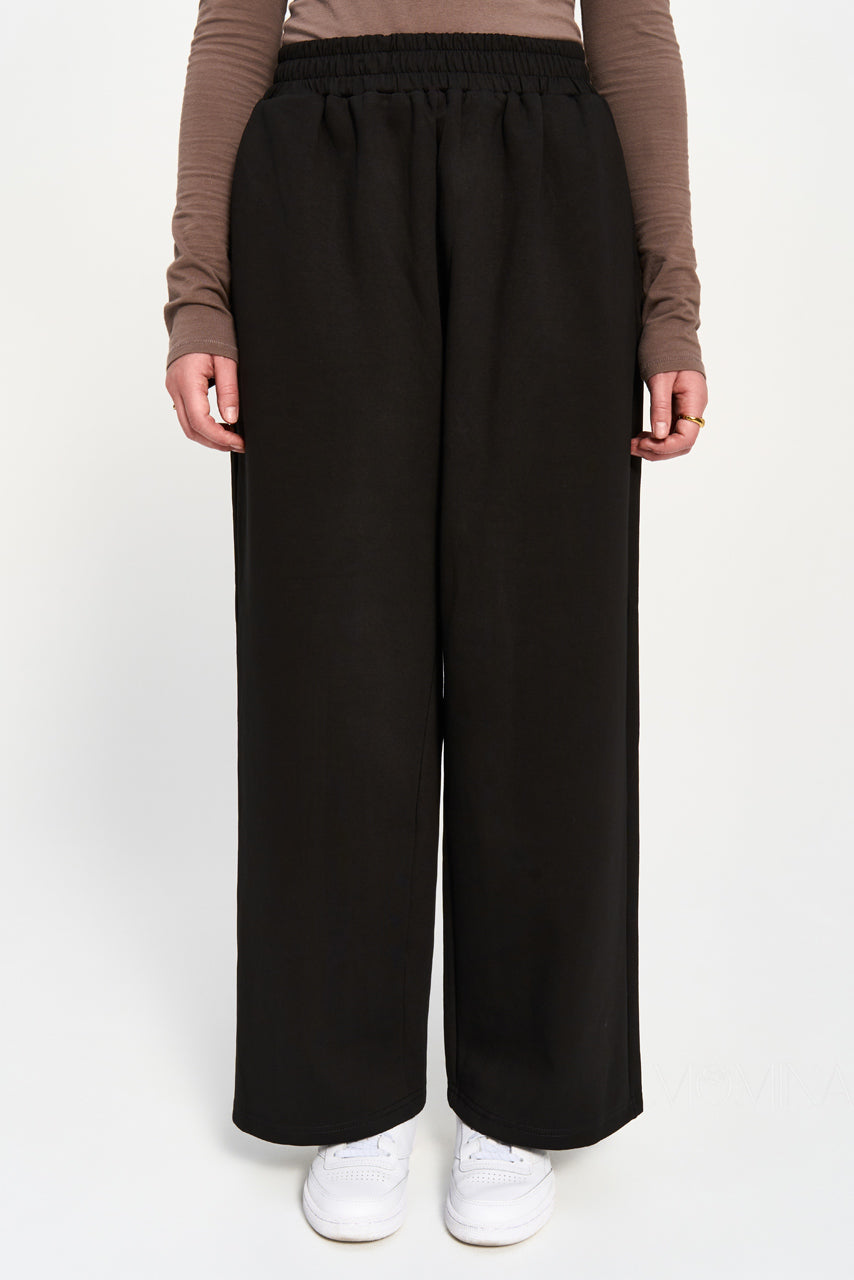 Raha Wide Leg Pants - Brew