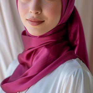 Hijabs en soie