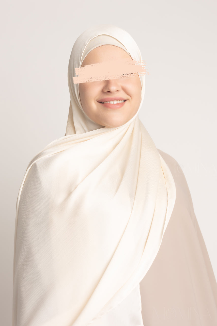 Satin Crinkle Hijab - Starlight