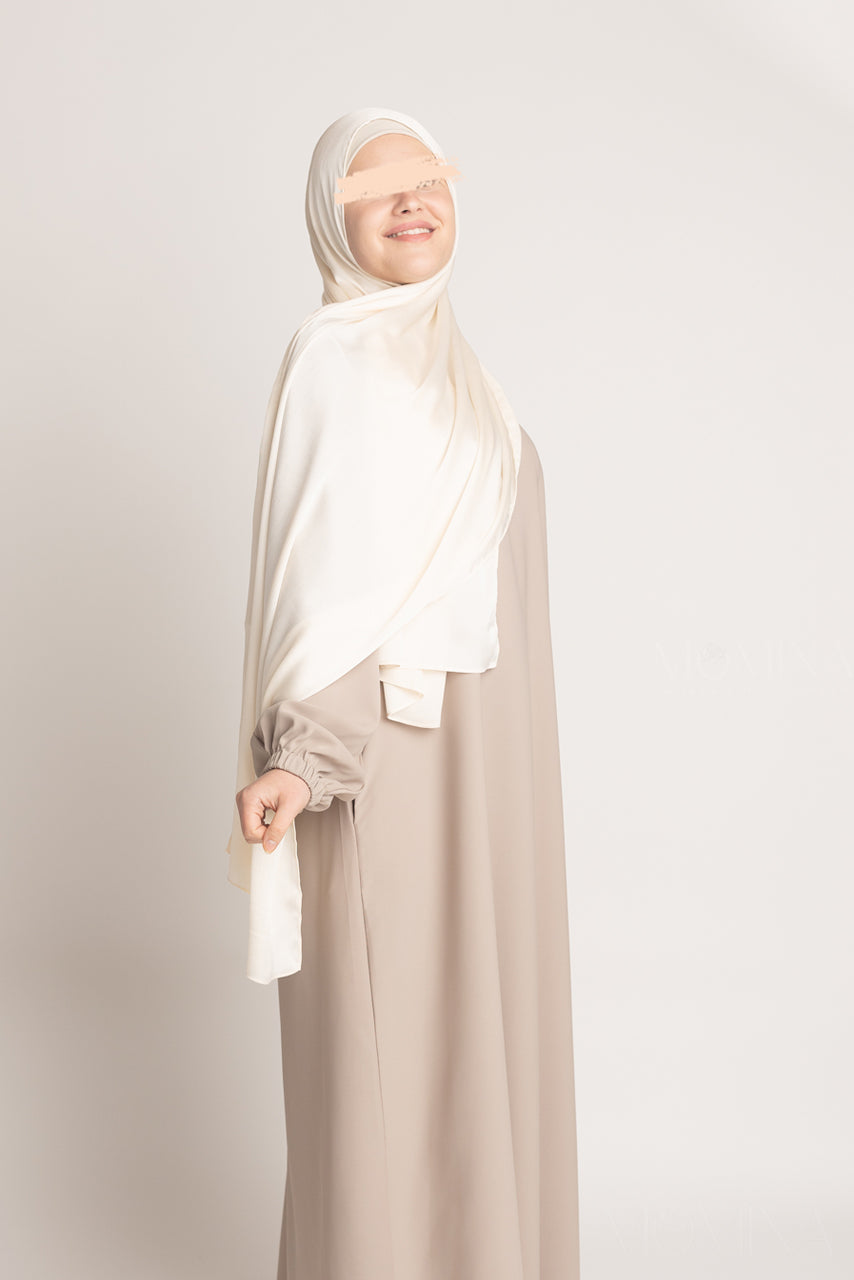 Satin Crinkle Hijab - Starlight