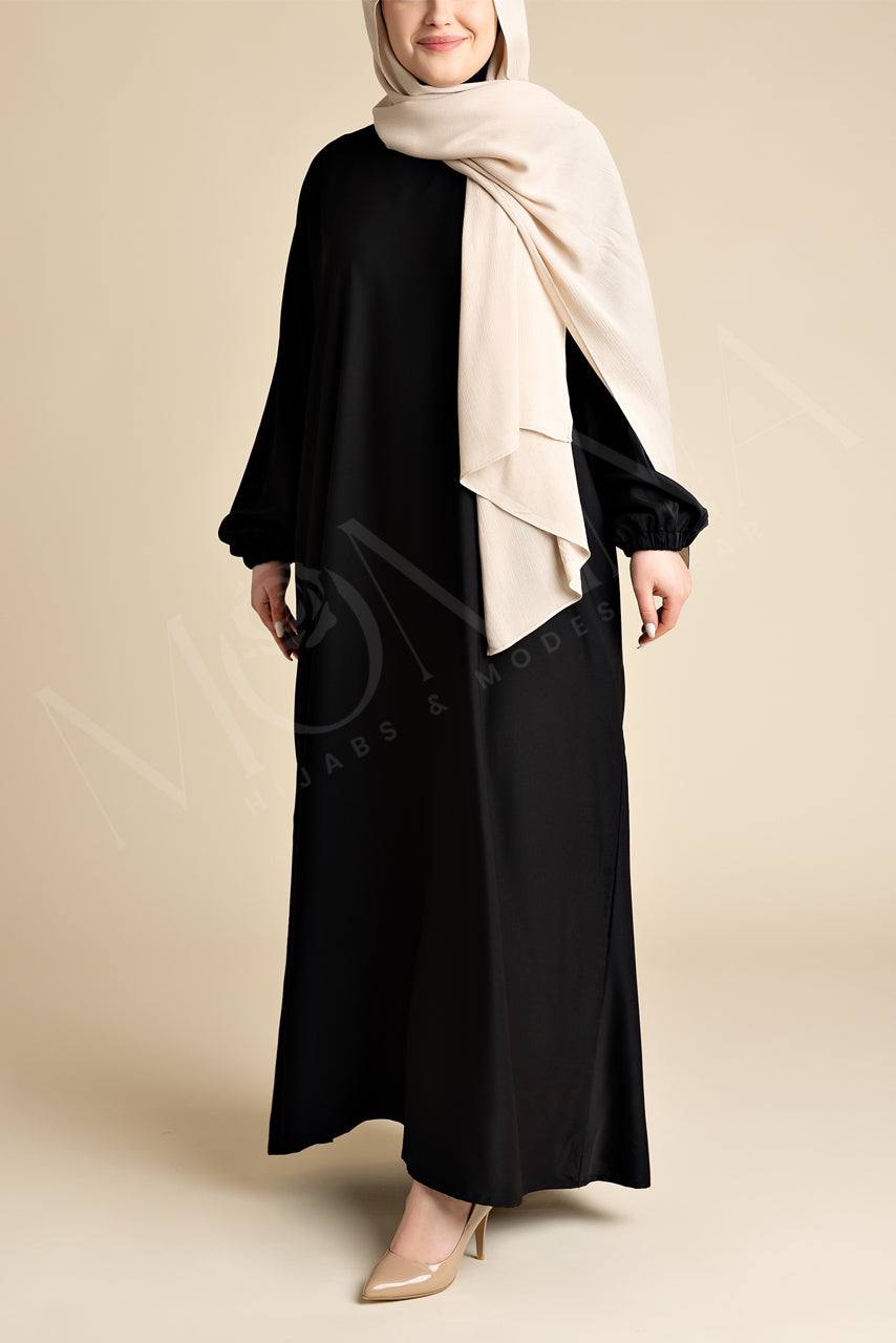 Classic Luxe Relaxed Abaya - Arwaa - Momina Hijabs