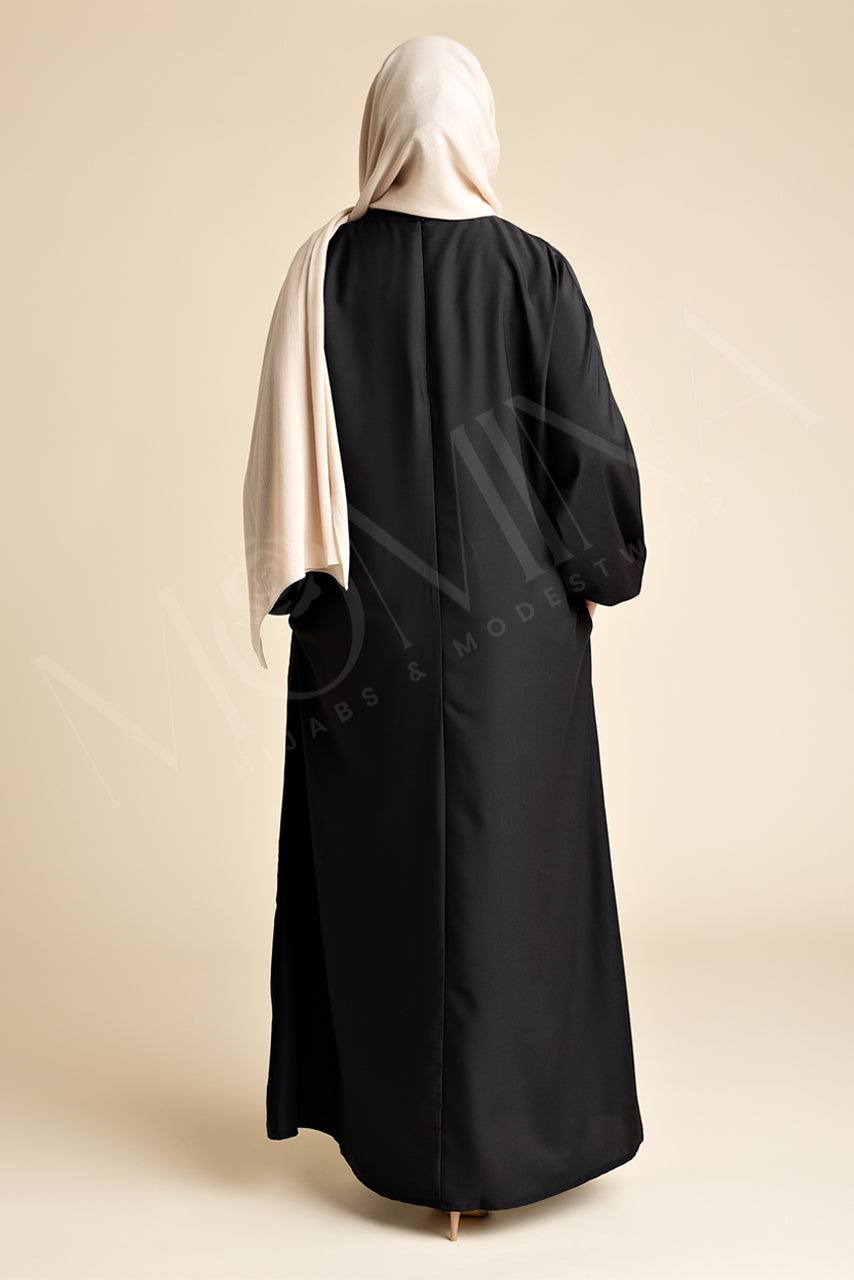 Classic Luxe Relaxed Abaya - Arwaa - Momina Hijabs