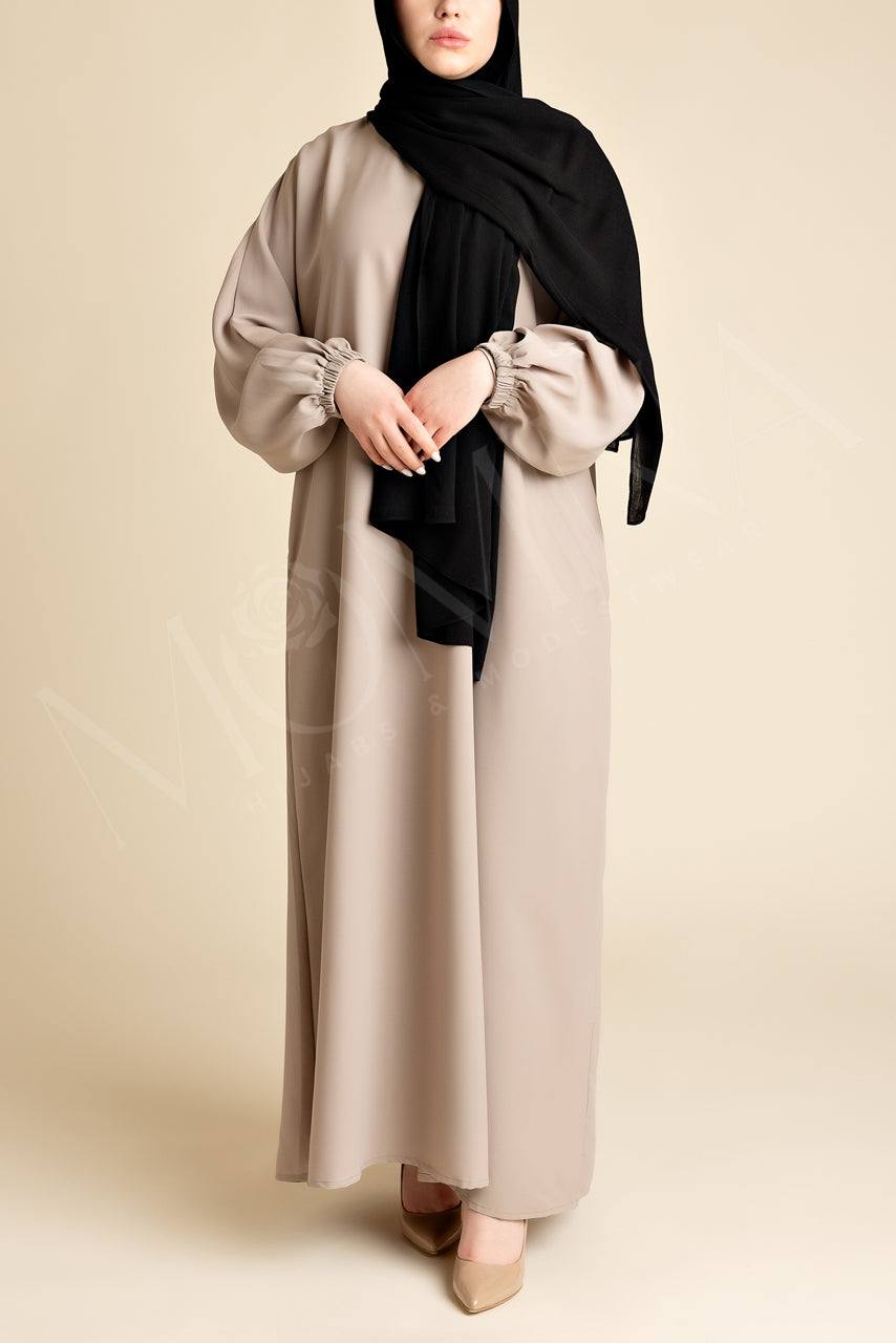 Classic Luxe Relaxed Abaya - Barakah - Momina Hijabs