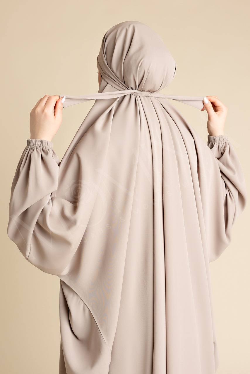 Classic Luxe Two Piece Jilbab - Arwaa - Momina Hijabs