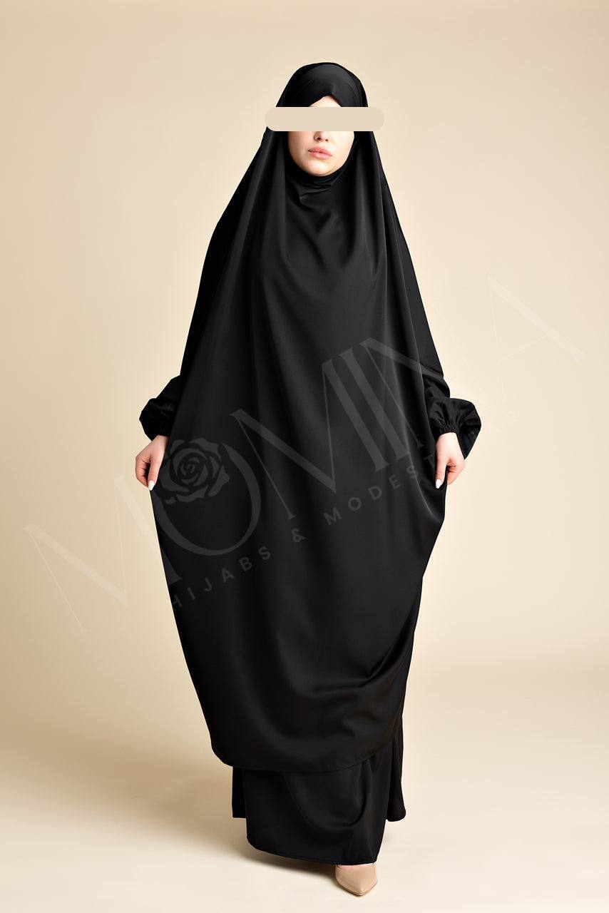 Classic Luxe Two Piece Jilbab - Arwaa - Momina Hijabs