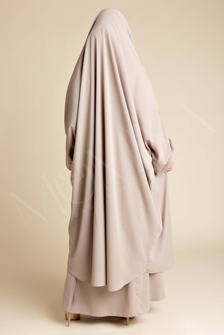 Classic Luxe Two Piece Jilbab - Barakah - Momina Hijabs