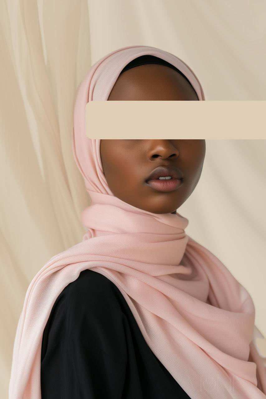 Luxury Maxi Modal Hijab - Bashful - Momina Hijabs & Modestwear™
