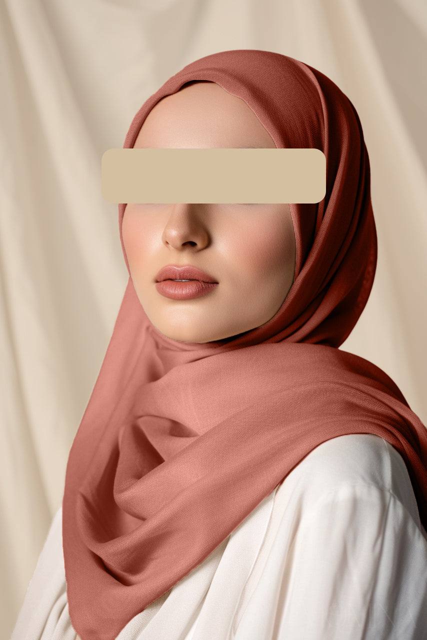 Luxury Modal Hijab - Henna - Momina Hijabs & Modestwear™