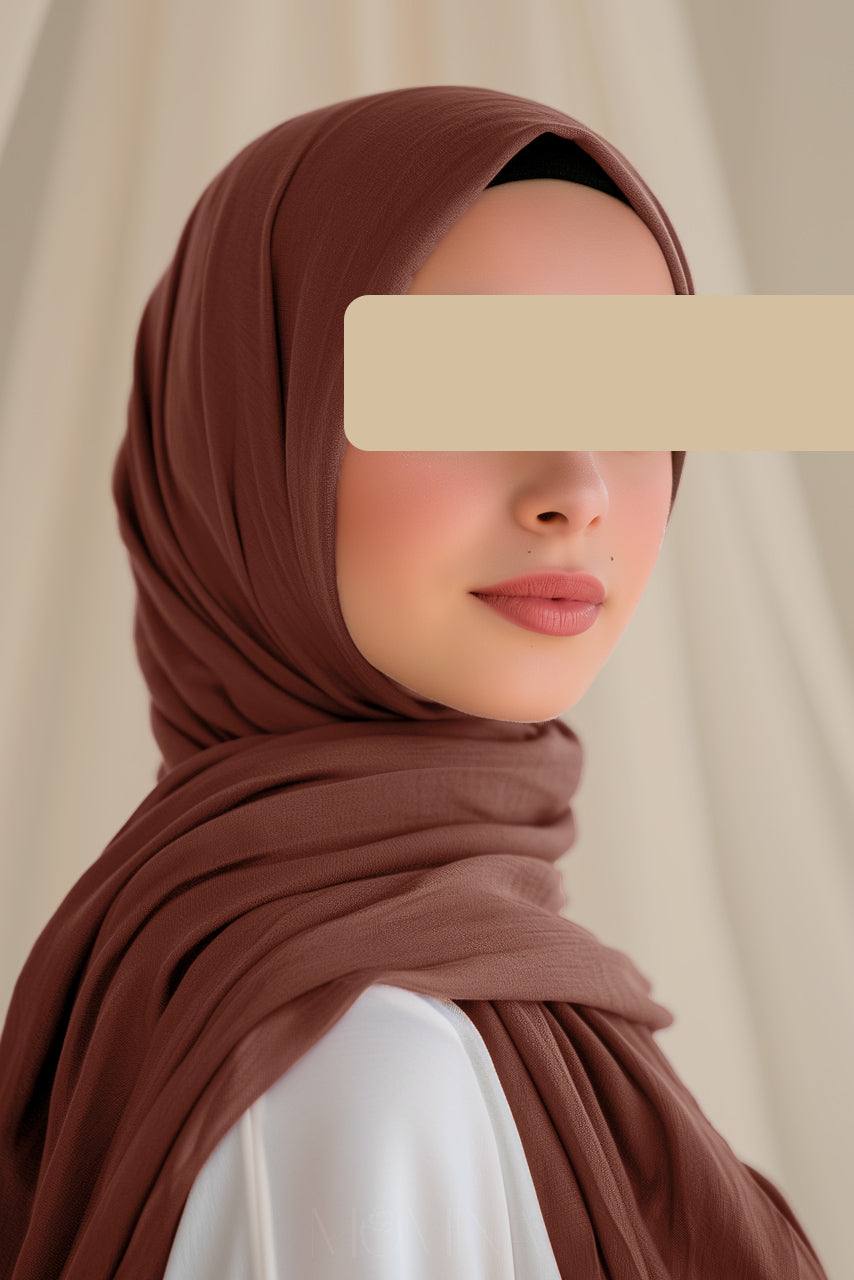 Luxury Modal Hijab - Tiramisu - Momina Hijabs & Modestwear™