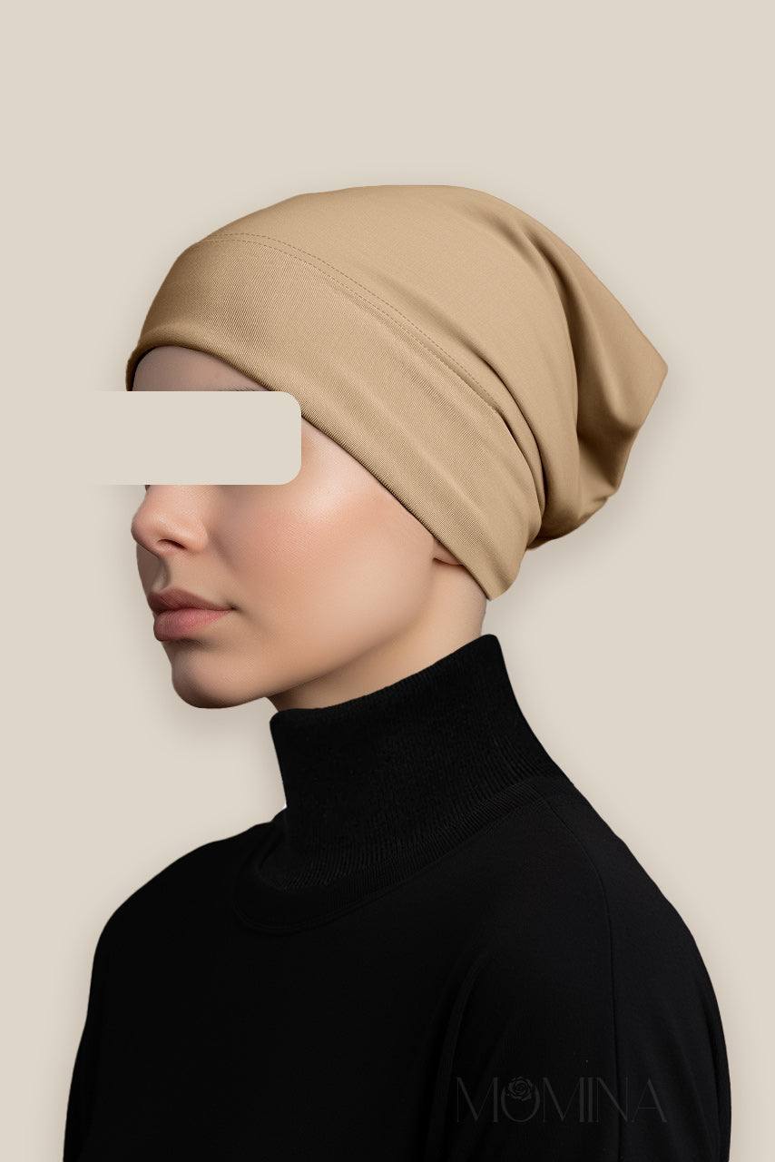 Matching Premium Jersey Hijab & Undercap Set - Buttercup - Momina Hijabs