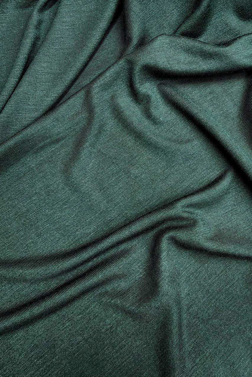 Matching Premium Jersey Hijab & Undercap Set - Evergreen - Momina Hijabs
