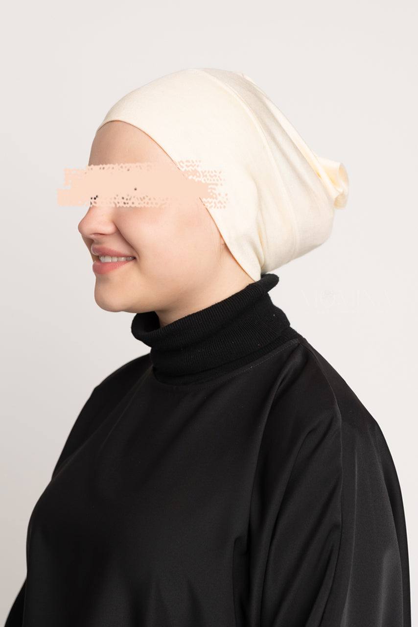 Premium Hijab Undercap - Butter - Momina Hijabs & Modestwear