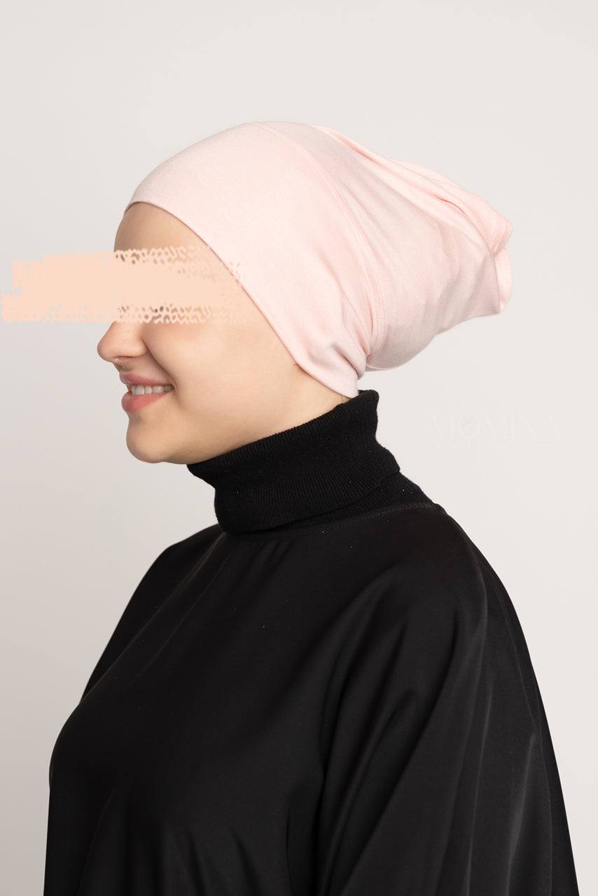 Premium Hijab Undercap - Rose Quartz - Momina Hijabs & Modestwear