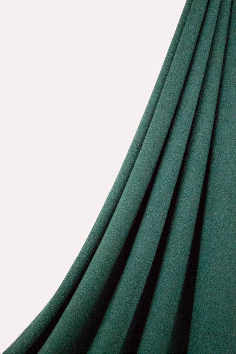 Premium Maxi Jersey Hijab - Evergreen - Momina Hijabs & Modestwear ™
