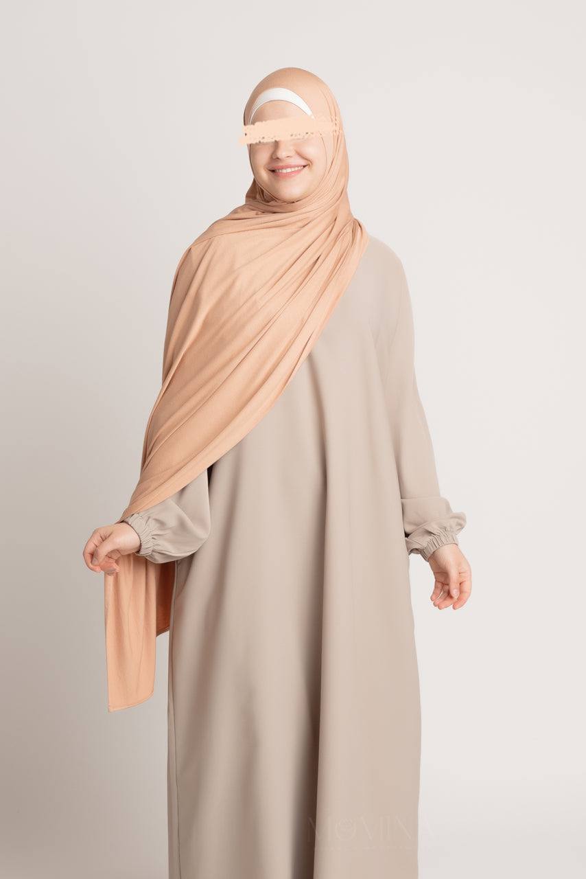 Premium Maxi Jersey Hijab - Toffee - Momina Hijabs & Modestwear