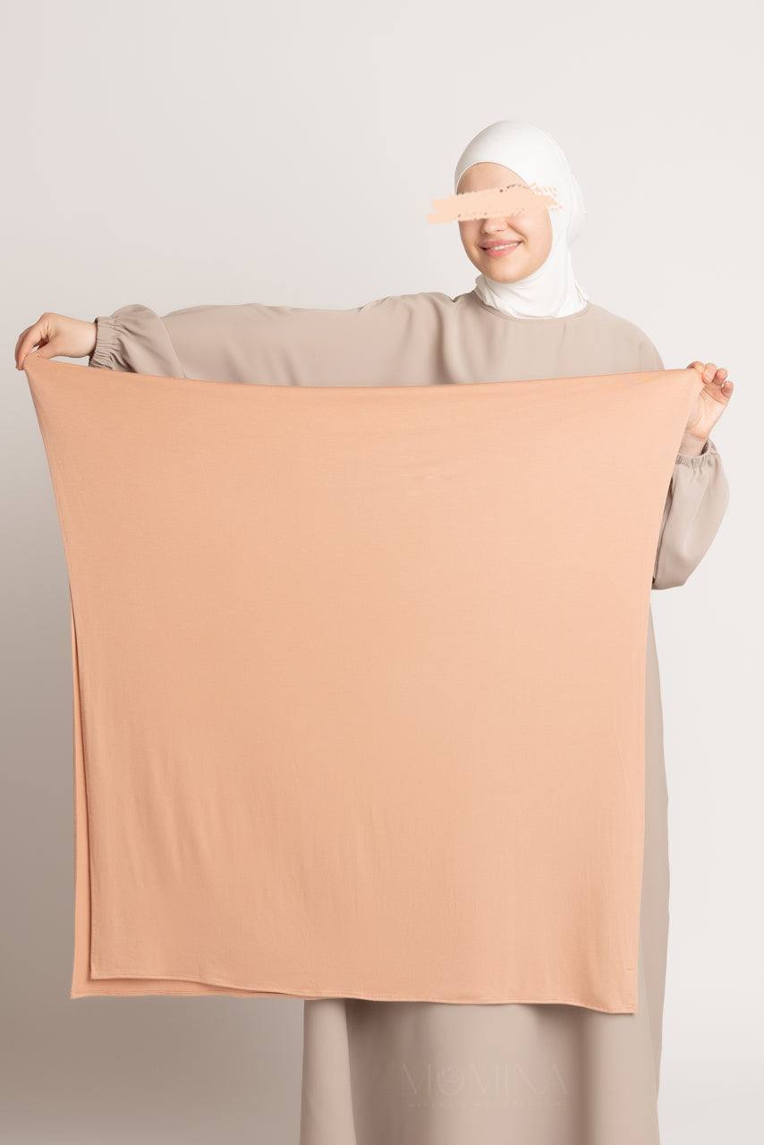 Premium Maxi Jersey Hijab - Toffee - Momina Hijabs & Modestwear